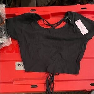 Three for the price of one Black Women's Crop Top